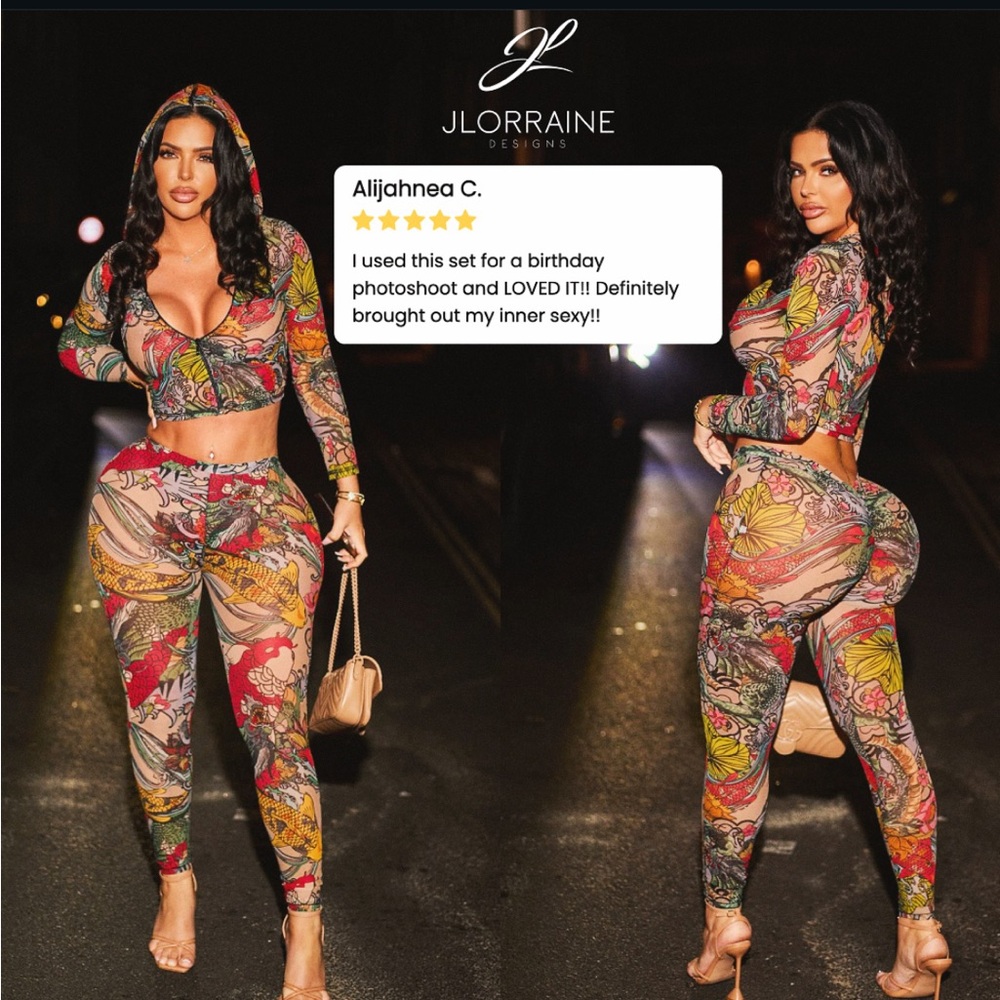 Jlorraine hoodie set - COI